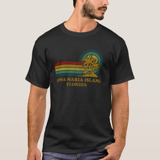 フロリダ州アンナ・マリア島での家族の夏のバケーションP Tシャツ (正面)