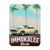 フロリダ州イモカリー・スーパーカー旅行ポスター マグネット (縦)