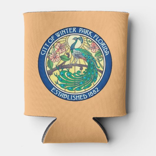 フロリダ州ウィンターパークのシール 缶クーラー (正面)