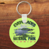 フロリダ州エバーグレーズ国立公園 キーホルダー (正面)
