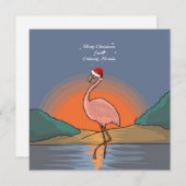 フロリダ州オーランドからクリスマスを祝って シーズンカード (正面/裏面)