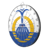 フロリダ州オーランド州旗。 ダーツボード (正面右)