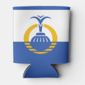 フロリダ州オーランド州旗 缶クーラー (正面)