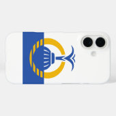 フロリダ州オーランド州旗 Case-Mate iPhoneケース (裏面 (横))