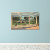 フロリダ州オーランド – フロリダの屋外ビュー キャンバスプリント (インサイチュ (ウッドフロア))