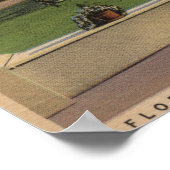 フロリダ州オーランド – フロリダの屋外ビュー ポスター (角)