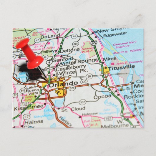 フロリダ州オーランド ポストカード (正面)