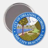 フロリダ州オーランド マグネット (正面/裏面)