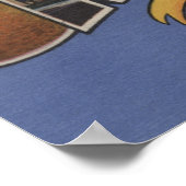 フロリダ州オーランド – ラージ・レター・シーン ポスター (角)