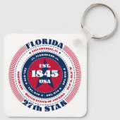フロリダ州キーチェーン キーホルダー (裏面)
