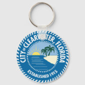 フロリダ州クリアウォーターのシール キーホルダー (正面)