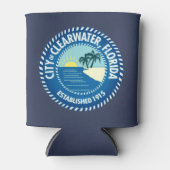 フロリダ州クリアウォーターのシール 缶クーラー (正面)