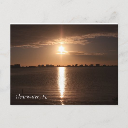 フロリダ州クリアウォータービーチ ポストカード (正面)