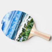 フロリダ州クリアウォータービーチ 卓球ラケット (横)