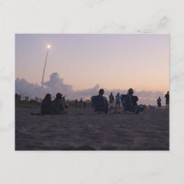 フロリダ州ケープカナベラル、ロケット発射 ポストカード