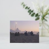 フロリダ州ケープカナベラル、ロケット発射 ポストカード (スタンド正面)