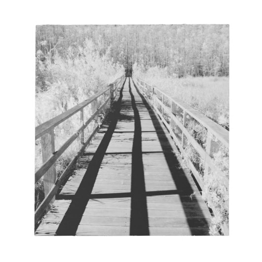 フロリダ州コルク抜き湿地サンクチュアリ下車徒歩 ノートパッド (正面)