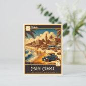 フロリダ州コーラル岬 |ヴィンテージはがき ポストカード (スタンド正面)