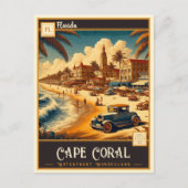 フロリダ州コーラル岬 |ヴィンテージはがき ポストカード (正面)