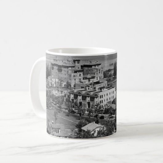 フロリダ州サラソタの歴史的写真マグカップ コーヒーマグカップ (正面左)