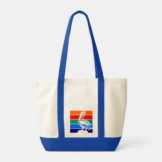 フロリダ州サンクトペテルブルク国旗 トートバッグ (裏面)