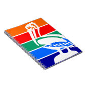 フロリダ州サンクトペテルブルク国旗 ノートブック (右側)