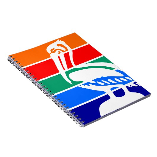 フロリダ州サンクトペテルブルク国旗 ノートブック (右側)