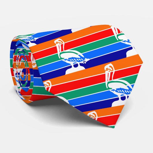 フロリダ州サンクトペテルブルク州旗と提携 ネクタイ (ロール)