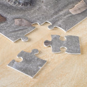 フロリダ州サンブラス岬の壊れた貝 ジグソーパズル (側面)