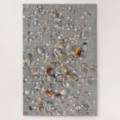 フロリダ州サンブラス岬の壊れた貝 ジグソーパズル (縦)