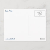 フロリダ州シーサイドボードウォーク ポストカード (裏面)