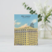 フロリダ州ジャクソンビルにあるヴィンテージホテル ポストカード (スタンド正面)