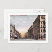 フロリダ州ジャクソンビルのベイセントヴィンテージ ポストカード (正面/裏面)