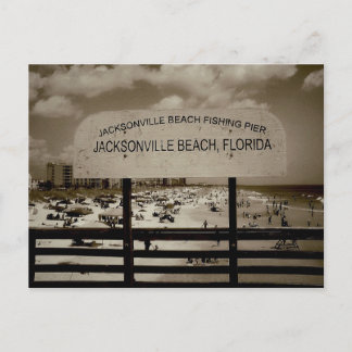 フロリダ州ジャクソンビルビーチ ポストカード