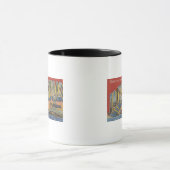 フロリダ州ジャクソンビル – 大文字のシーン マグカップ (中央)