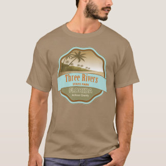 フロリダ州ジャクソン郡スリーリバーズ州立公園 Tシャツ