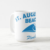 フロリダ州セントオーガスタインの夏 コーヒーマグカップ (正面左)