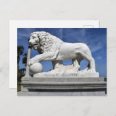 フロリダ州セントオーガスティンのライオンズ橋 ポストカード (正面/裏面)