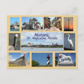 フロリダ州セントオーガスティンの写真 ポストカード (正面)