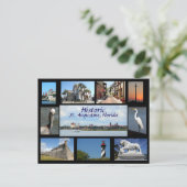 フロリダ州セントオーガスティンの歴史的印象 ポストカード (スタンド正面)