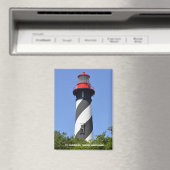 フロリダ州セントオーガスティン灯台 マグネット (インサイチュ (食洗機))