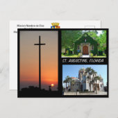 フロリダ州セントオーガスティン シーズンポストカード (正面/裏面)