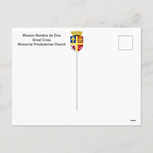 フロリダ州セントオーガスティン シーズンポストカード (裏面)