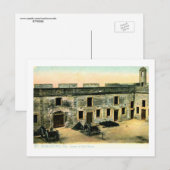 フロリダ州セントオーガスティン、フォートマリオンヴィンテージ ポストカード (正面/裏面)