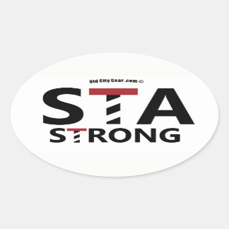 フロリダ州セントオーガスティン – STA STRONG 楕円形シール