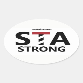 フロリダ州セントオーガスティン – STA STRONG 楕円形シール