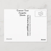 フロリダ州タミアミ・トレイルEverglades ポストカード (裏面)