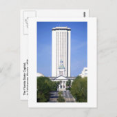 フロリダ州タラハシーのフロリダ州キャピトル ポストカード (正面/裏面)