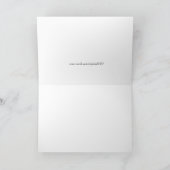 フロリダ州タンパからの聖降誕祭  カード (内部)