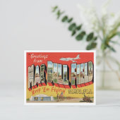 フロリダ州タンパのMac・ディル・フィールドからの挨拶 ポストカード (スタンド正面)